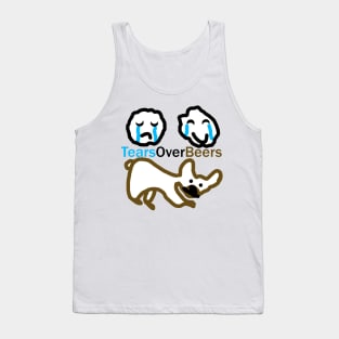 The Tears Over Beers Podcast logo Tank Top